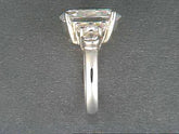 Diamonique Season of Splendor Oval Cluster Ring 5.60 cttw Sterling Silver Size 8